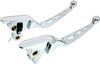 Harddrive Tri-Hole Lever Set Chrome Flt `21-22 Cbl Clutch