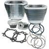 S&S Cycle #910-0201 - 97" Big Bore Cylinder Kit - Silver - Twin Cam