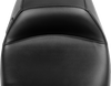 Le Pera #LV-987BR - Outcast Seat - With Backrest - Plain - FLH/FLT '23-'24