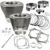S&S Cycle #910-0474 - 117" Big Bore Cylinder Kit - Stone Gray - Twin Cam