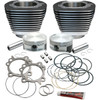 S&S Cycle #910-0203 - Cylinder & Piston Replacement for S&S 106" Stroker Kit - Black
