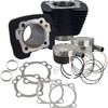 S&S Cycle #910-0692 - Cylinder Kit - 1200 cc Conversion - 11.2:1 Compression Ratio - Wrinkle Black - XL