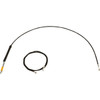 LA Choppers #LA-8063KT-16B - Standard Black Vinyl Handlebar Cable/Brake Line Kit - 15"-17" Ape Hangers - '23-'25 Touring