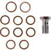 LA Choppers #LA-8059B16B - Brake Line - Black