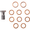 LA Choppers #LA-8059B19 - Brake Line - Chrome