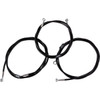 LA Choppers #LA-8059B19B - Brake Line - Black