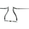 LA Choppers #LA-7328-12 - Hammerhead Handlebar - 12" - Chrome