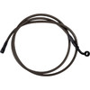 Barnett #25430511346 - Brake Line - Upper - Carbon Coat w/ Black Fittings - +6"