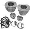 Revolution Performance, LLC #RP201-215W - Cylinder Kit - Monster Big Bore -109" - Natural - Evolution Big Twin '84-'99