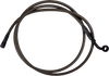 Barnett #254-30-51133-8 - Brake Line - Upper - Carbon Coat w/ Black Fittings - +8"