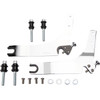 Cobra #602-2030 - Backrest Kit - 11" - Chrome - FLHC/S
