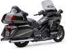 Cobra #1218 - Chrome Tri Flow Mufflers