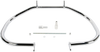 Cobra #01-1330 - Freeway Bar (Highway Bar) - Chrome