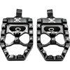 Burly Brand #B13-1015B - MX Evolution Driver Pegs - Black - Sportster/Dyna