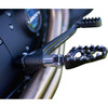 Burly Brand #B13-1015B - MX Evolution Driver Pegs - Black - Sportster/Dyna