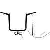 FAT Baggers INC. #812016-B - EZ Install Wired 1-1/2" Pointed Top Handlebar Kit - 16" - Black