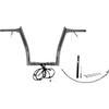 FAT Baggers INC. #812914 - EZ Install Wired 1-1/2" Pointed Top Handlebar Kit - 14" - Chrome