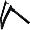 FAT Baggers INC. #848014-B - 1-1/2" EZ Install Pointed Top Handlebar - 14" - Black