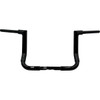 FAT Baggers INC. #645012-B - 1-1/2" EZ Install Flat Top Handlebar - 12" - Black