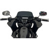 FAT Baggers INC. #903008-B - 1-1/4" EZ Install Round Top Handlebar - 8" - Black