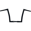 FAT Baggers INC. #748012-B - 1-1/4" EZ Install Flat Top Handlebar - 12" - Black