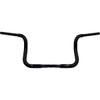 FAT Baggers INC. #943010-B - 1-1/4" EZ Install Round Top Handlebar - 10" - Black