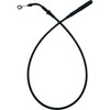 FAT Baggers INC. #118004-B - EZ Install Upper Clutch Cable - FLTR/FLHX '21-'23 - +4" - Black Vinyl