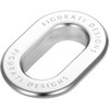 Figurati Designs #FD60-ANTRG-SS-LT - Antenna Ring - Left Rear Fender - Smooth - Chrome