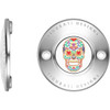 Figurati Designs #FD30-TC-2H-SS - Timing Cover - 2 Hole - Sugar Skull - Mirror Polished - Stainless Steel