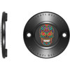 Figurati Designs #FD30-TC-2H-BLK - Timing Cover - 2 Hole - Sugar Skull - Black