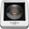 Figurati Designs #FD30-TC-2H-BLK - Timing Cover - 2 Hole - Sugar Skull - Black