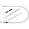 Magnum Shielding #523401HE - Polished Stainless Quick Connect Upper Clutch Cable - 33"