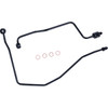 Magnum Shielding #AS4624 - Brake Line Kit - MC to HCU - Rear - Black Pearl