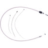 Magnum Shielding #5238HE - Polished Stainless Quick Connect Upper Clutch Cable - 43"