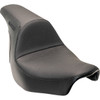 Slyfox #0802-1589 - Lowrider Drifter Seat - Black Logo - Smooth Vinyl - Carbon Fiber - FXLR/FLSB '18-'24