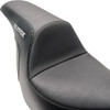 Slyfox #0802-1590 - Lowrider Drifter Seat - Gray Logo - Smooth Vinyl - Carbon Fiber - FXLR/FLSB '18-'24
