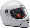Biltwell #1004-104-502  - Lane Splitter Helmet - Gloss White - Small
