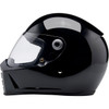 Biltwell #1004-101-503 - Lane Splitter Helmet - Gloss Black - Medium