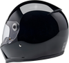 Biltwell #1004-101-506  - Lane Splitter Helmet - Gloss Black - 2XL