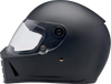 Biltwell #1004-201-503  - Lane Splitter Helmet - Flat Black - Medium