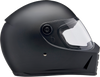 Biltwell #1004-201-503  - Lane Splitter Helmet - Flat Black - Medium