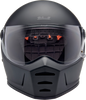Biltwell #1004-201-503  - Lane Splitter Helmet - Flat Black - Medium