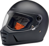 Biltwell #1004-201-503  - Lane Splitter Helmet - Flat Black - Medium