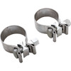 Vance & Hines #23715 - Slip-On Muffler Clamps - Twin Cam