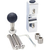 Ridepower #RPMTLMOUNTLGCR - Metal Phone Mount - Large - Perch Mount - Chrome