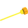 Figurati Designs #FDP01-M8KN-G - Performance Magnetic Oil Dipstick - Knurled - Gold - M8 Touring/Trike