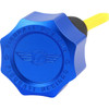 Figurati Designs #FDP01-TCSM-B - Performance Magnetic Oil Dipstick - Curved - Blue - '07-'16 Touring/Trike