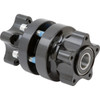 Arlen Ness #71-652 - Hub - Cartridge - Front/Dual Disc - Black - Softail Low Rider S/ST/El Diablo