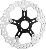 Arlen Ness #300-094 Jagged Rear Brake Rotor - 12-19/32" - Stainless Steel