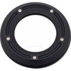 Trask #TM-0042MBK - Assault Derby Cover with Window - Matte Black - Softail